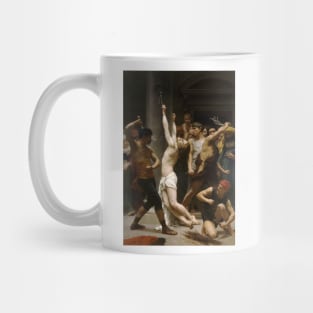 The Flagellation of Our Lord Jesus Christ by William-Adolphe Bouguereau Mug